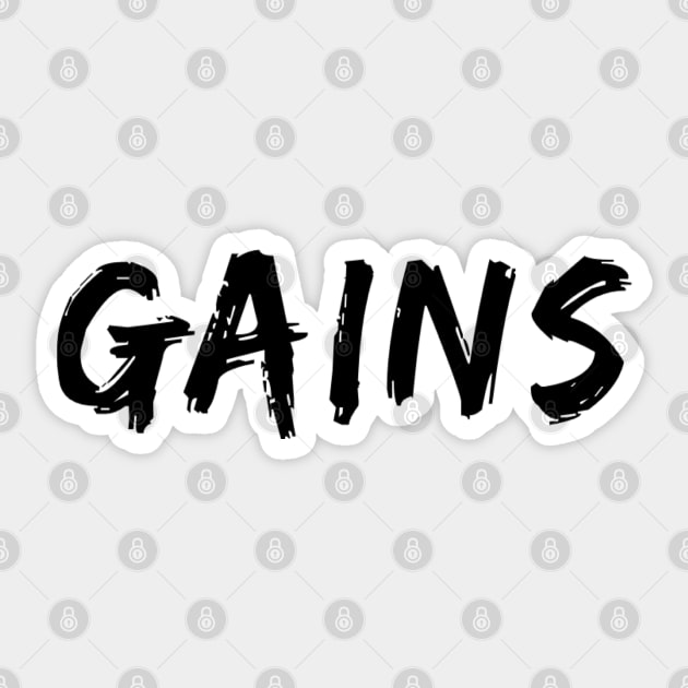 Gains Sticker by Live Together